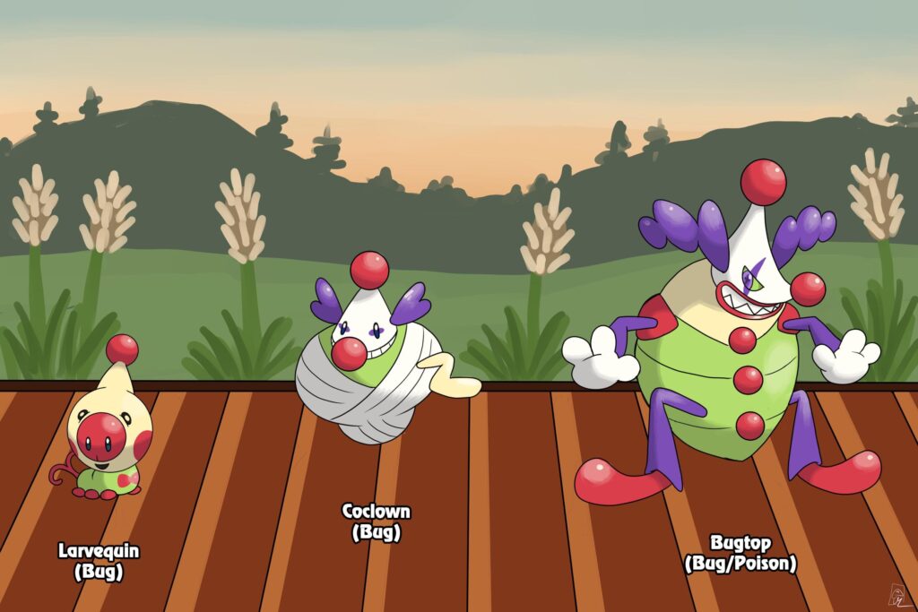 [Chugo Region] Bug Types of Chugo, Part 1