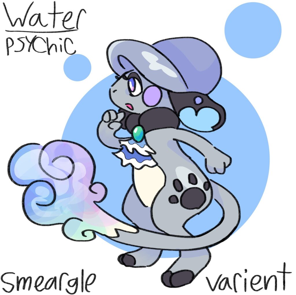 watercolor smeargle variant!