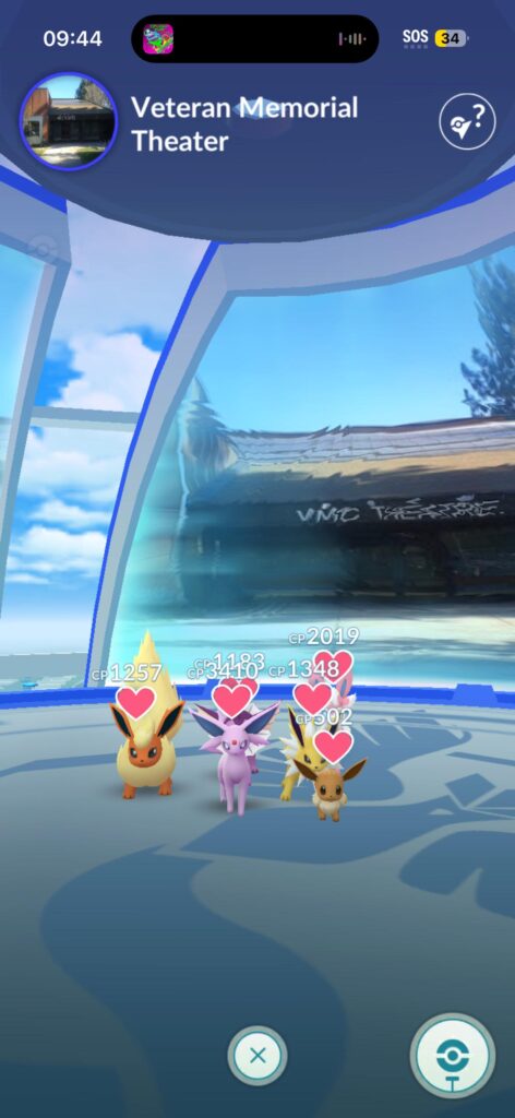 Eeveelution Gym Takeover