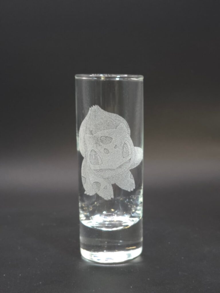Honest feedback on this etched shot glass?
