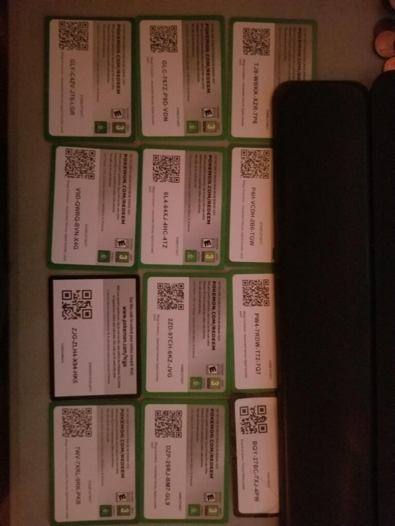 Friend who collects pokemon cards doesnt reedeem these