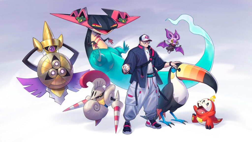 [OC] Pokopia has taken over my life so much I had to draw something to take me out