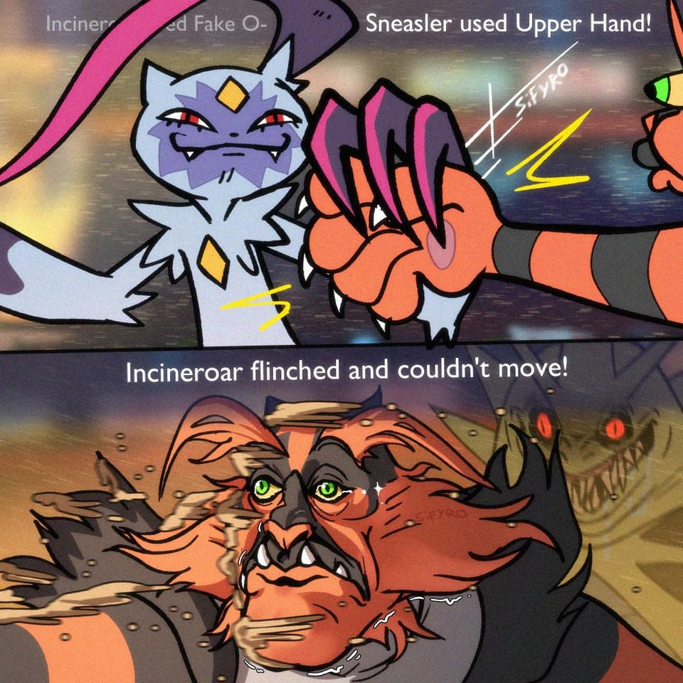 [OC] Drawing my Pokemon Champions experience, Day 4-5-6