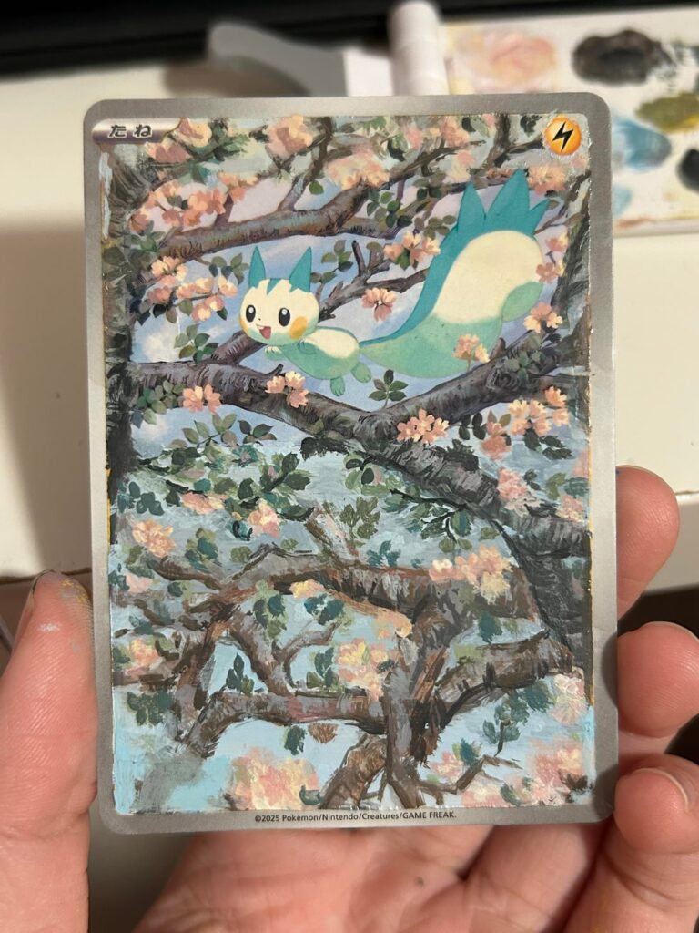 Pachirisu art extension :3 (original card by tono!!!!)