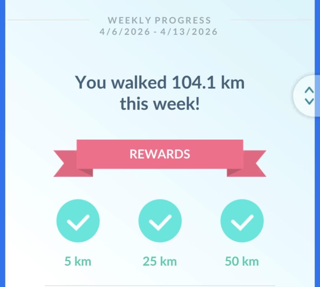 Most km in a week?