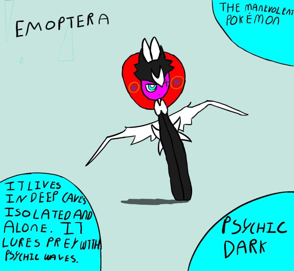 I present you the male only Evolution of Gorthoritra, Emoptera