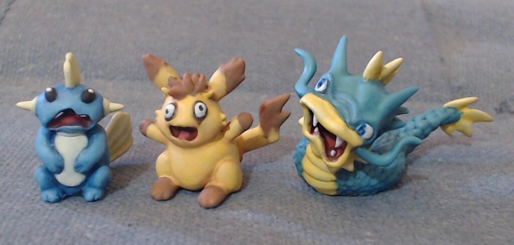 Bokemon Printed and Painted