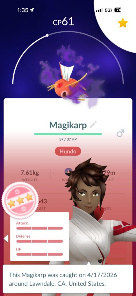 Shadow Magikarp hundo