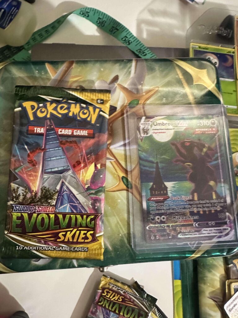 Mom made her kid put back his Arceus tin at Target