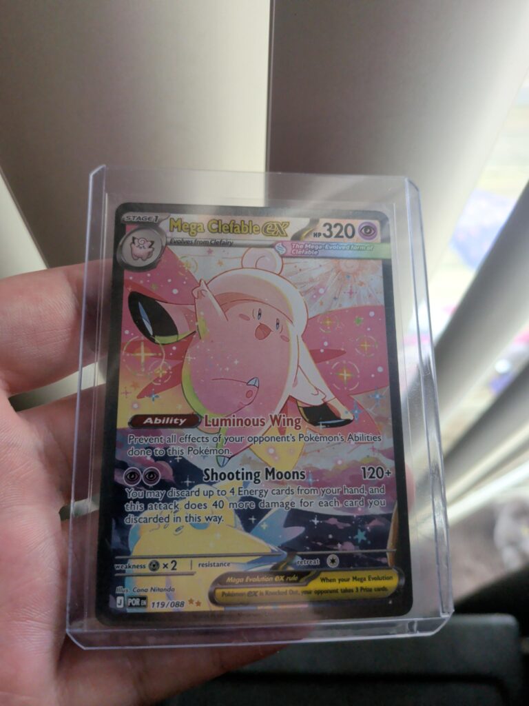 Opened a pack without my kid, pulled a chaser. The feeling wasn't the same💀