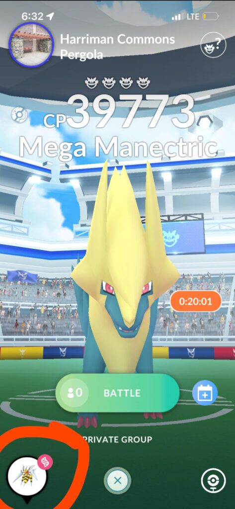 why is beedrill popping up on manectric mega raid?