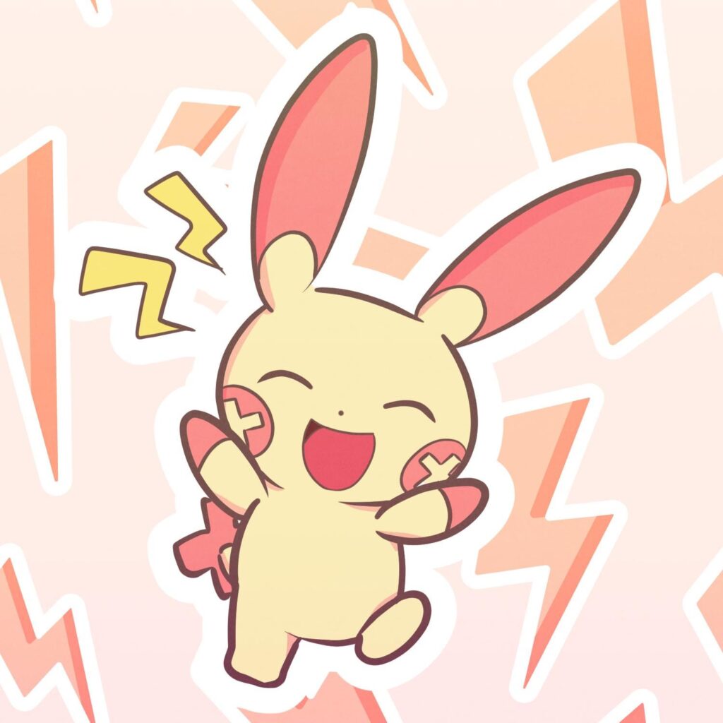 Plusle's smile is the best ⚡[OC]