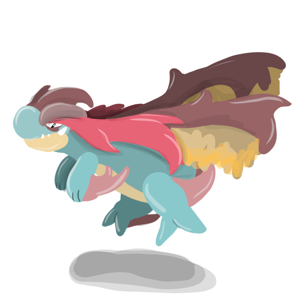 New gimik in my Fakemon Region: Djinn Forms! (Bagon Djinn)