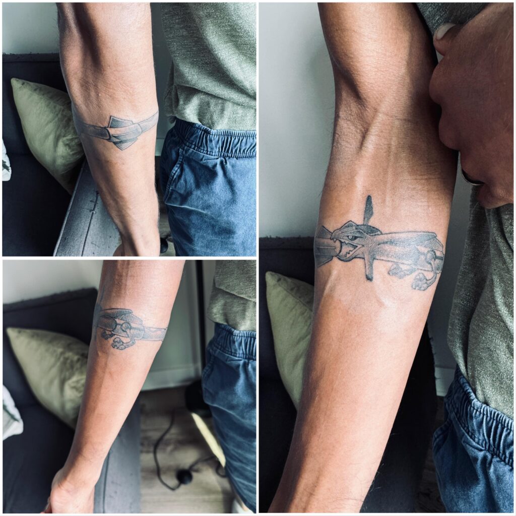 Got a Rayquaza ouroboros tattoo for my birthday