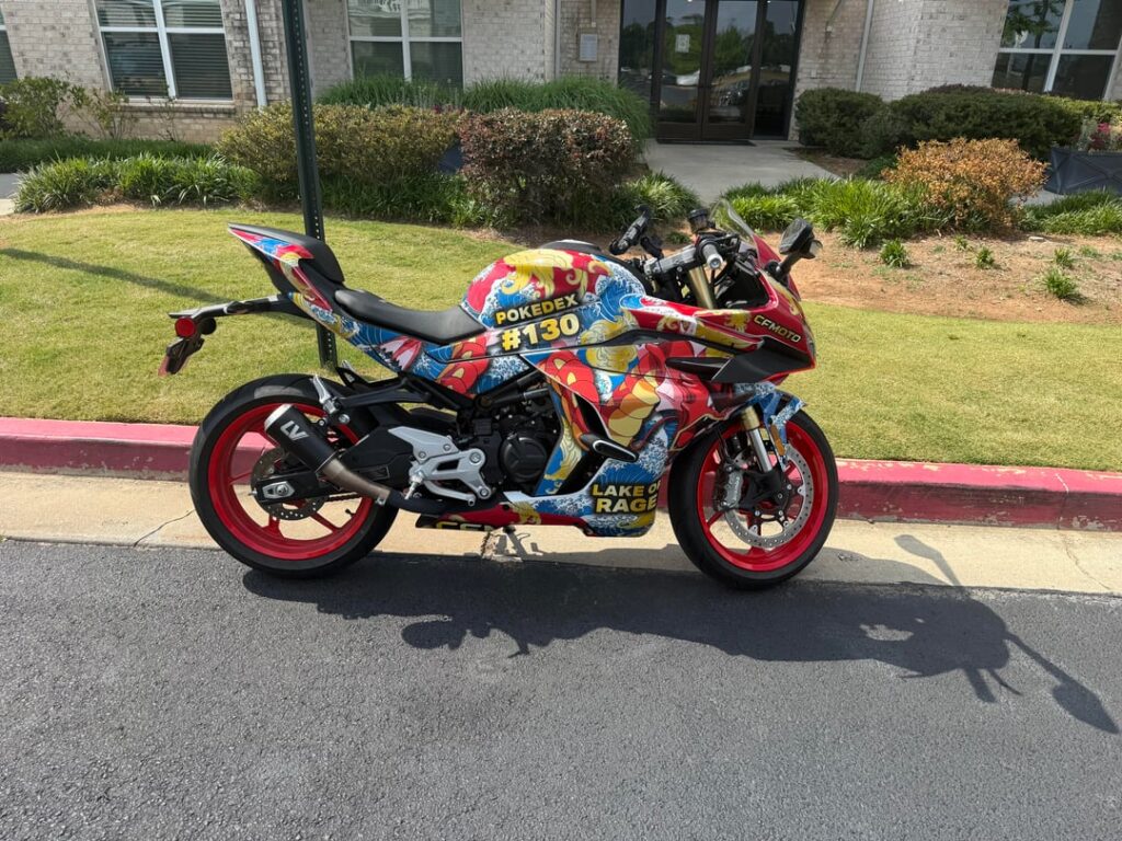 My custom Shiny Gyarados wrap!