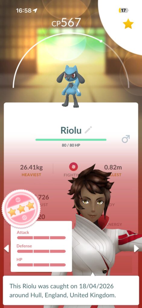 Was hoping for a shiny but this guy is cool too!