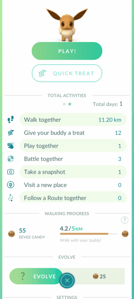 Why isn't my Eevee ready to evolve?