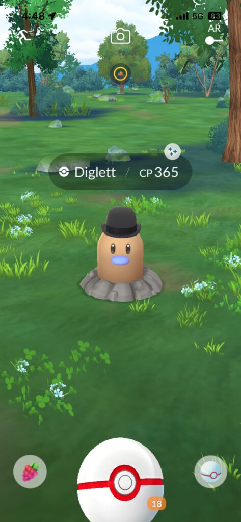 hunting for shiny dragonite but got this instead..thought?