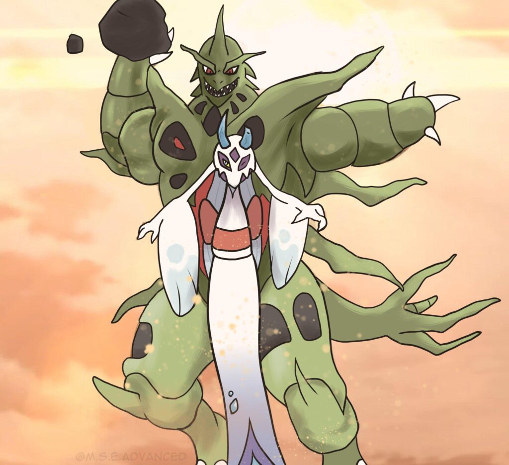 [OC] Been having fun with Tyranitar in Champions. Last match was a Mega weather war