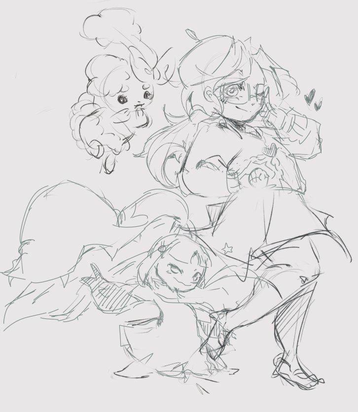 [Oc] Sketch of my trainer in Za ✨️