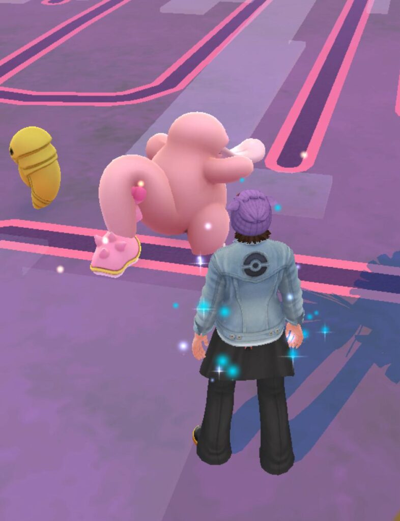 the licker becomes the licked!