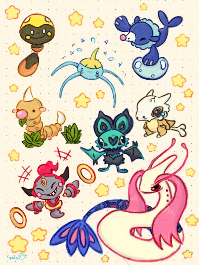 Pokemon doodles