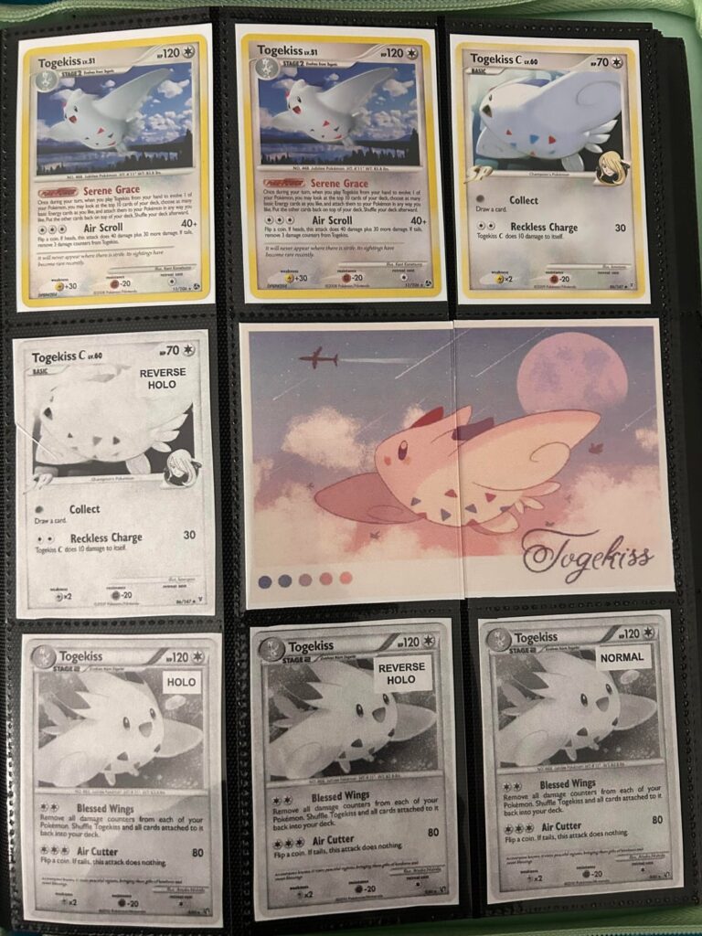 Togekiss master set (michi method) in progress