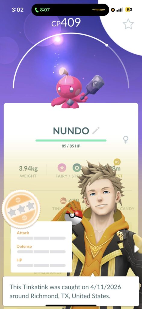 Community day 4/11