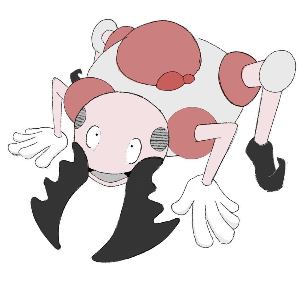 [OC] Mr. Lyme, the Fear Pokémon.