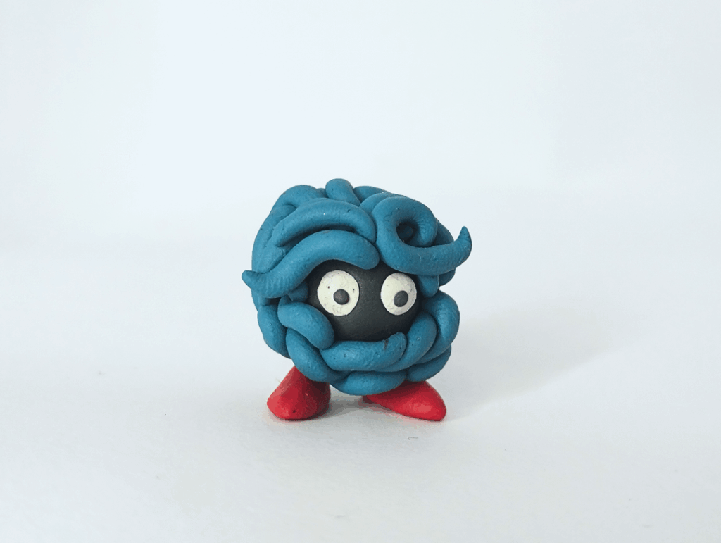 Tangela Sculpture that I made in plasticine. What do you think?