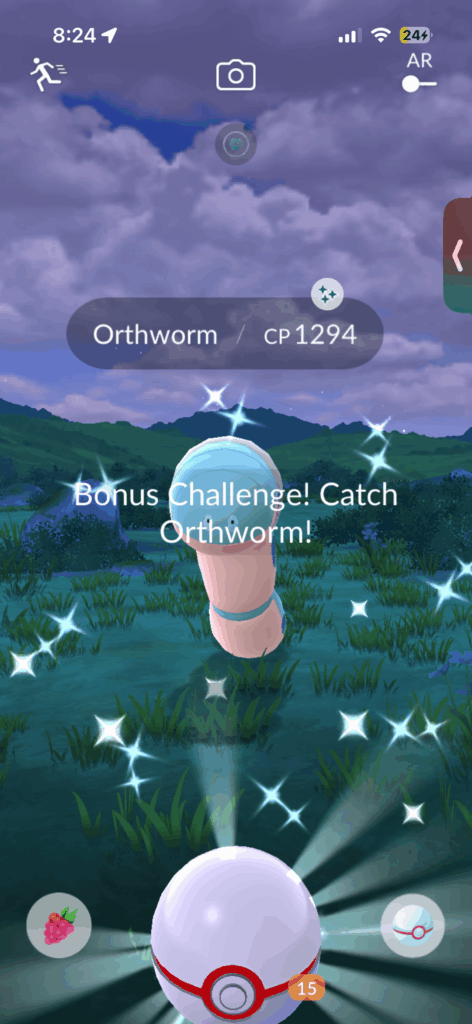 Shiny Orthworm Confirmed