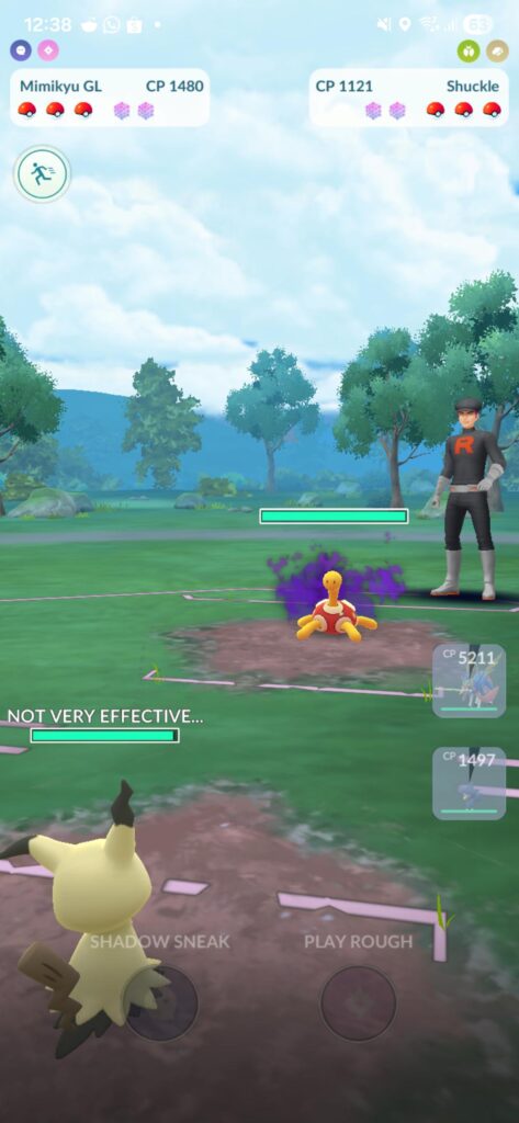 So apparently mimikyu is not banned in rocket battles?