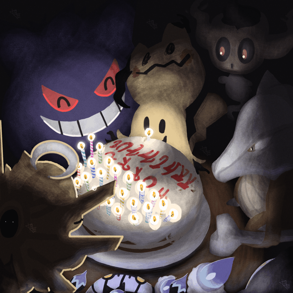 [OC] Mimikyu and friends
