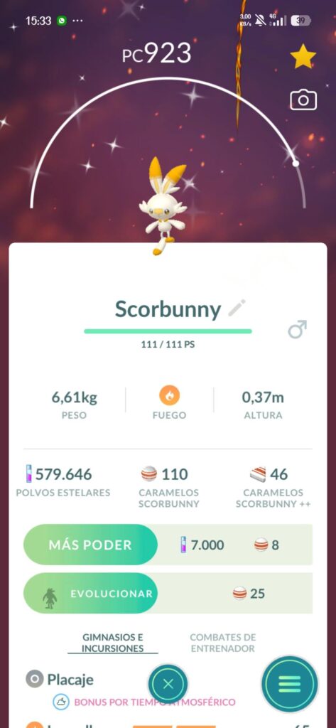 Unexpected Scorbunny Shiny