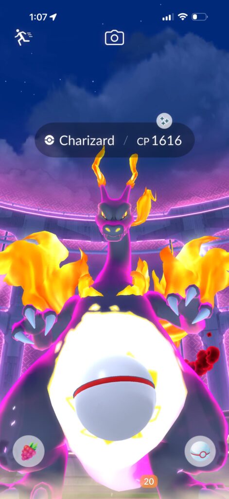 First gigantamax charizard raid…