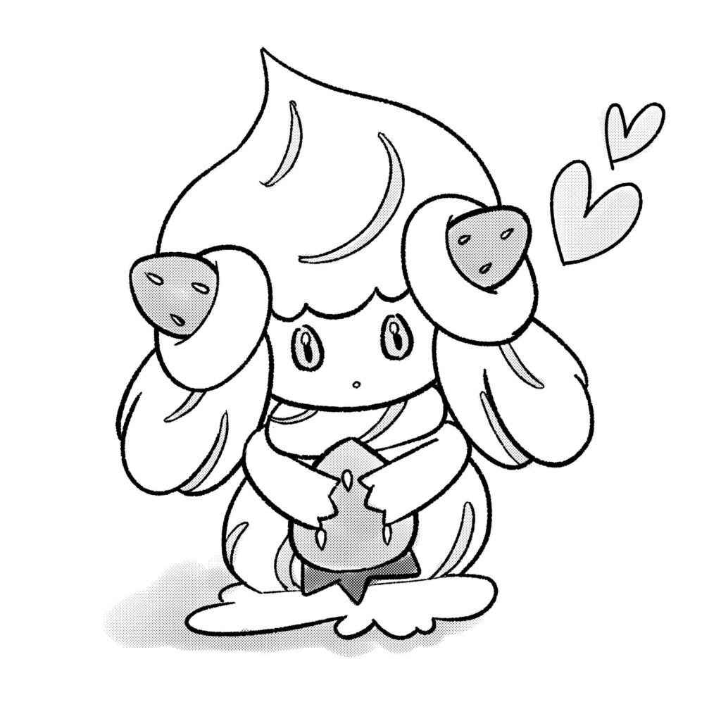 Manga style Alcremie🍓[OC]