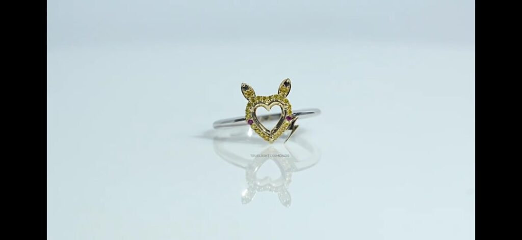 I designed a Pikachu ring for my son