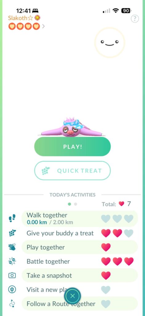 Where’s by Slakoth’s best buddy badge? 🤔