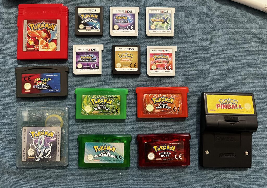My games collection.