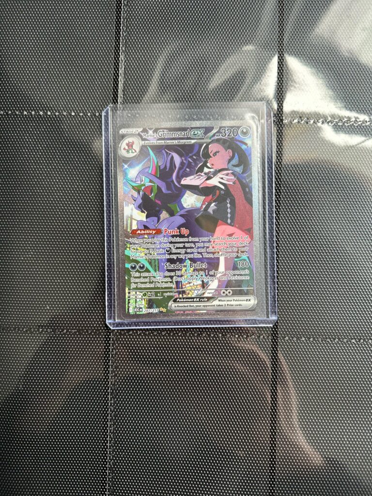 Got my first Ascended Heroes SIR after 7 packs, crazy luck😂