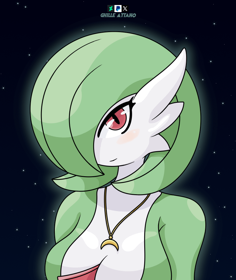 (OC) My First Gardevoir Portrait
