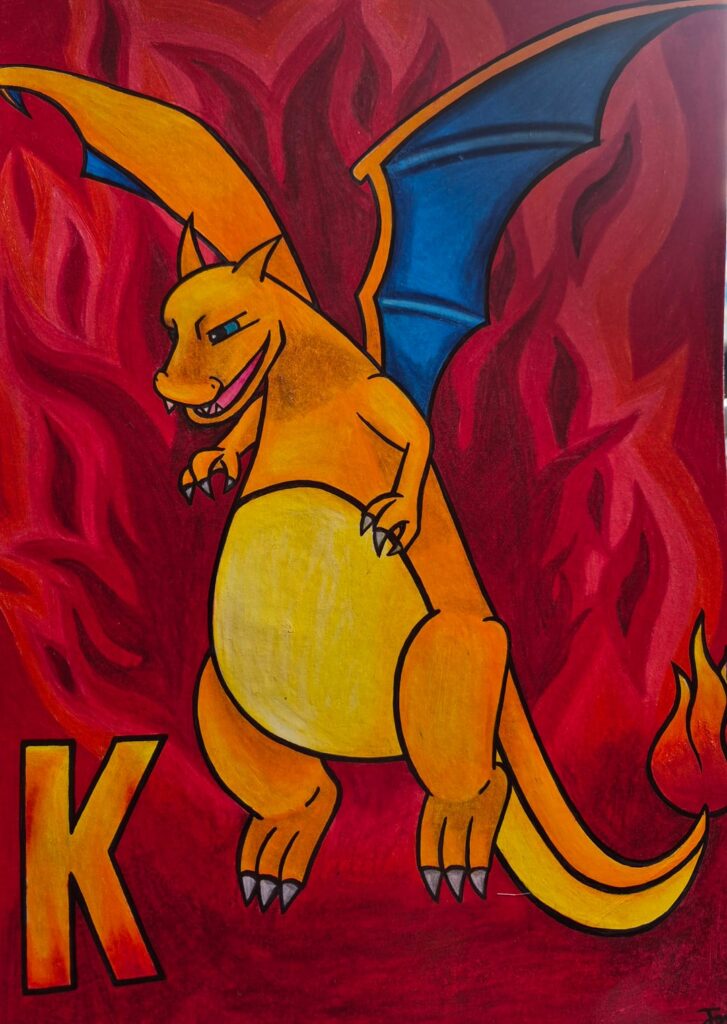 Charizard and Pikachu