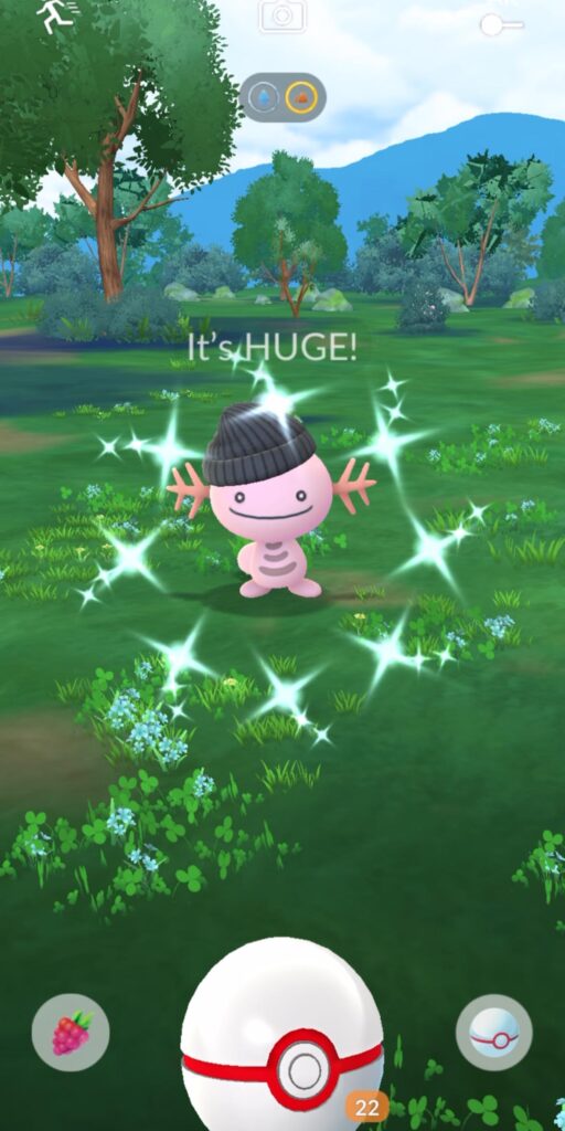 Huge shiny wooper!