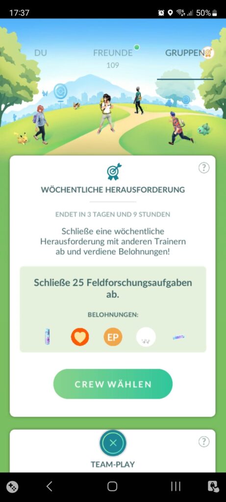 Cant join weekly challenge