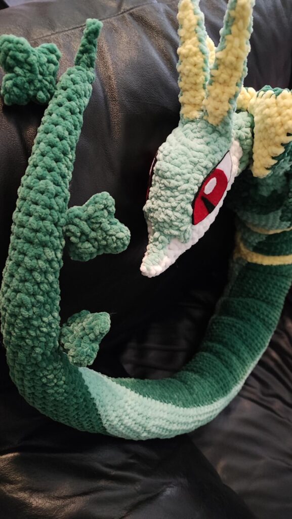 Crocheted Serperior