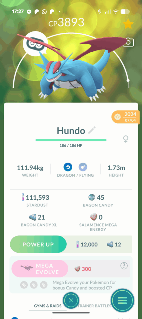 How do I get Mega Energy (never mega evolved)