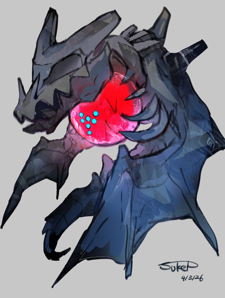 [OC] Regidrago with full body imagined