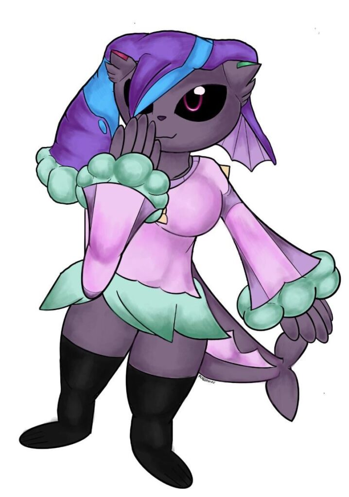 Fusion of the three infamous musketeers: Lopunny, Vaporean, and Gardevoir