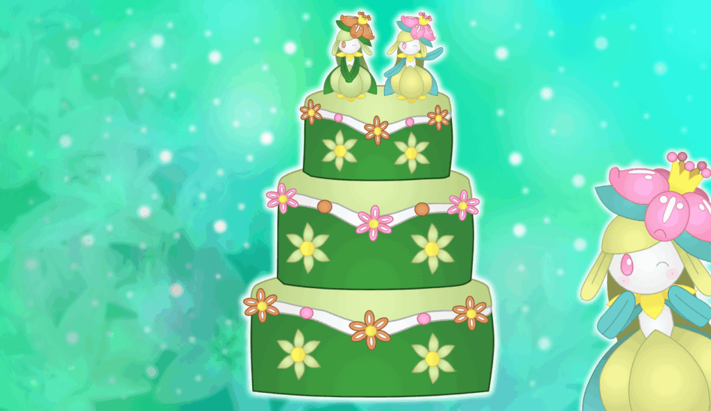 (OC) Lilligant Cake 💚