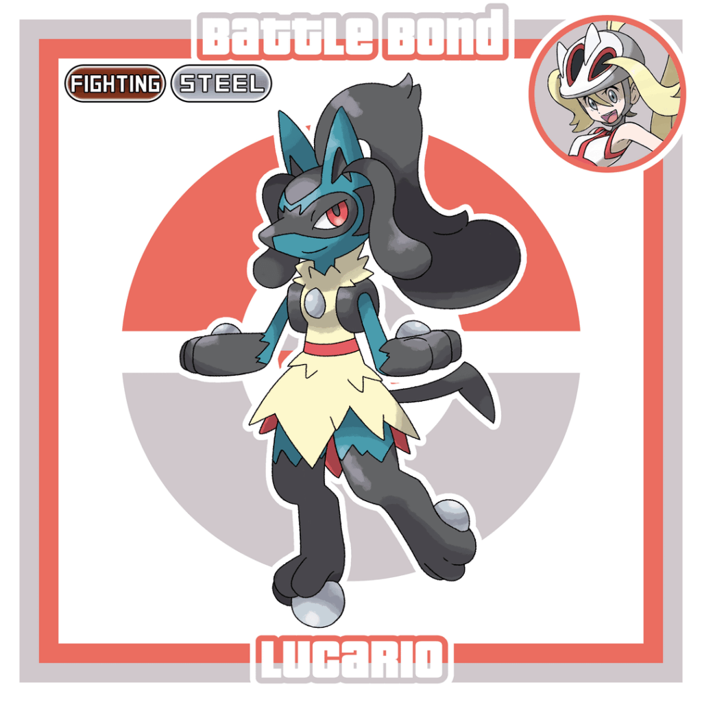 What if Lucario had a Battle Bond form?